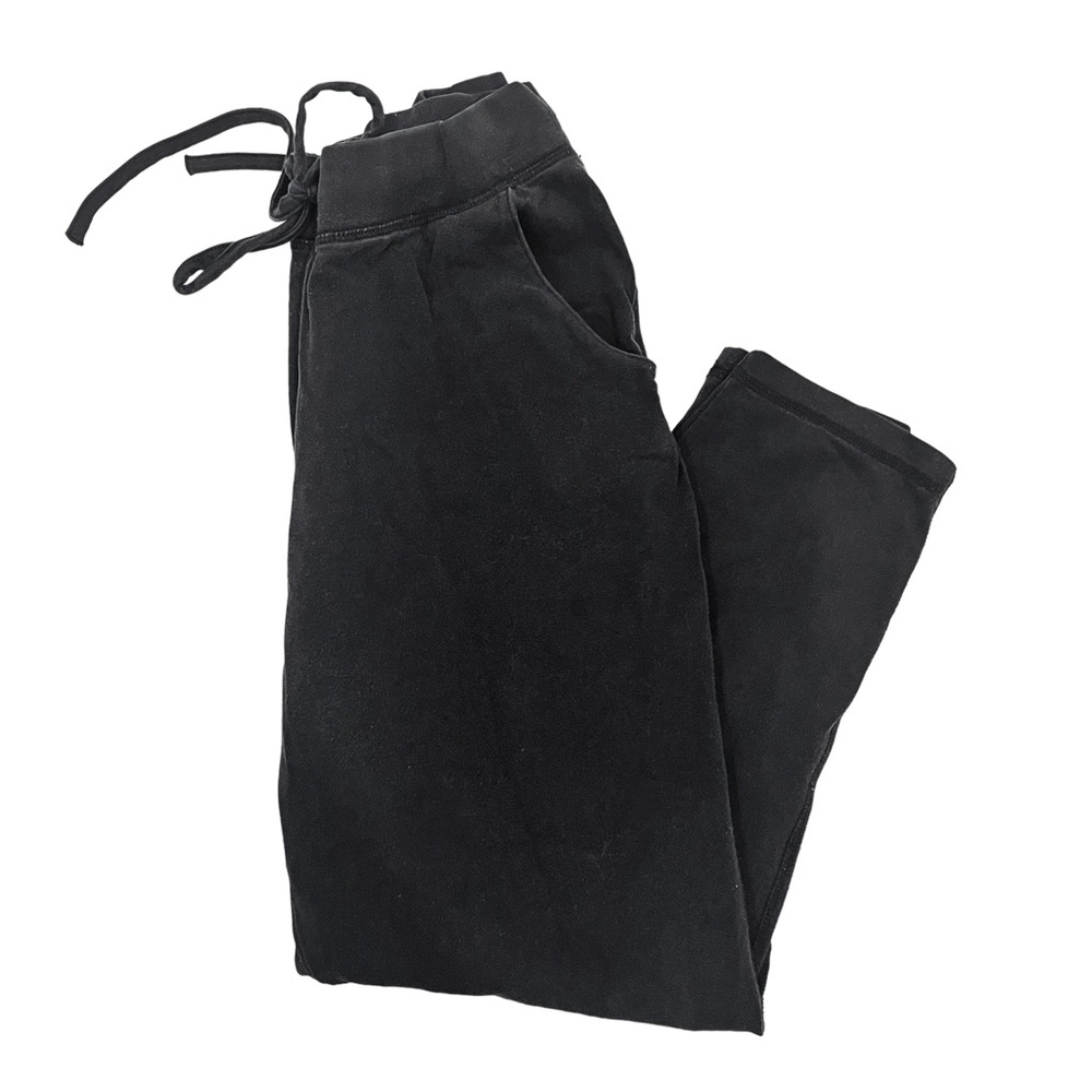 Victoria’s Secret Black Lounge Waist Tied Stretchy Comfortable Sleep PJ Pants